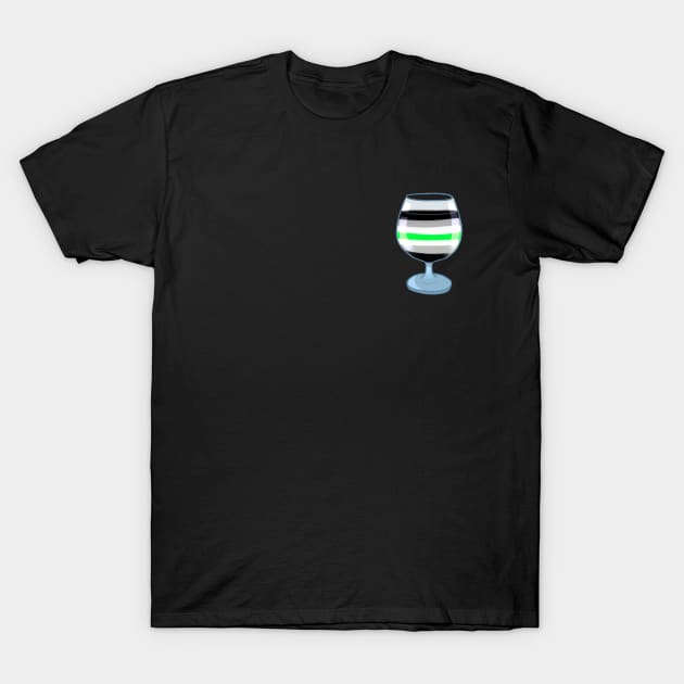 Agender cocktail #4 T-Shirt by gaypompeii